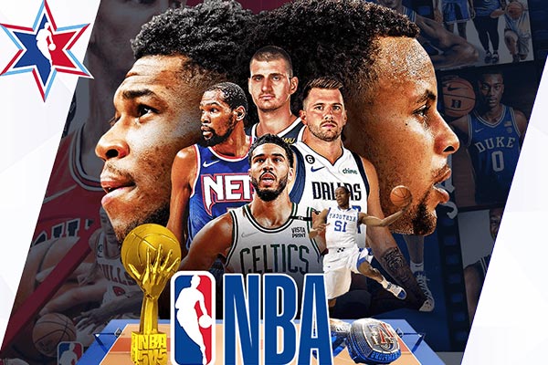 NBA篮球明星与总冠军元素
